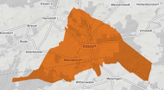 Mietspiegelkarte Ebstorf