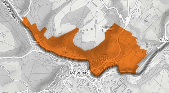 Mietspiegelkarte Echternacherbrueck