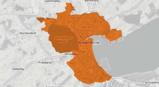 Mietspiegelkarte Eckernfoerde