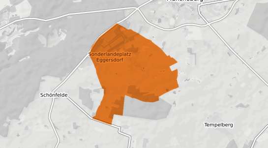 Mietspiegelkarte Eggersdorf b. Strausberg