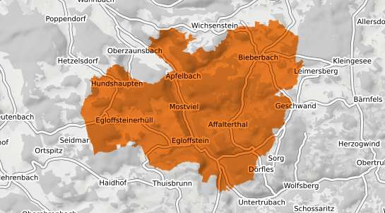 Mietspiegelkarte Egloffstein