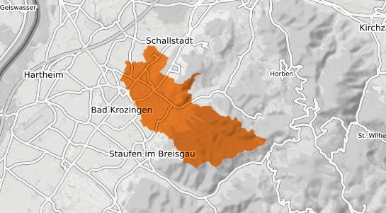 Mietspiegelkarte Ehrenkirchen