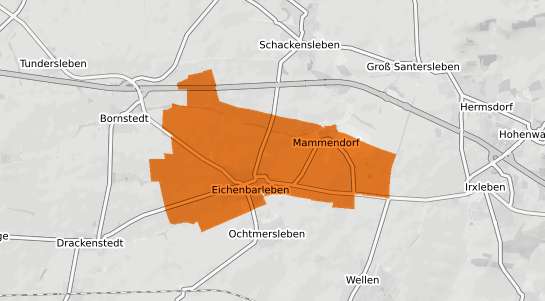 Mietspiegelkarte Eichenbarleben