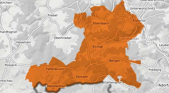 Mietspiegelkarte Eichigt