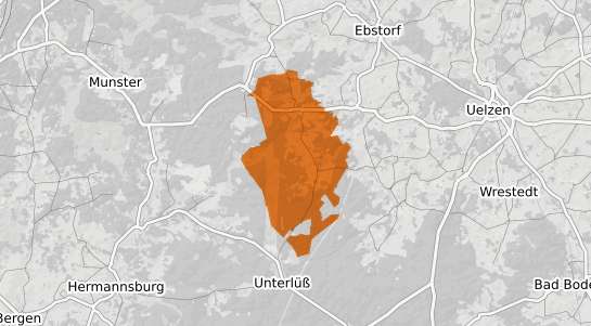 Mietspiegelkarte Eimke