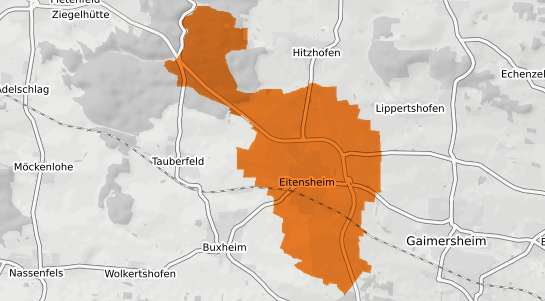 Mietspiegelkarte Eitensheim