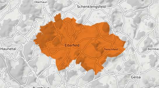 Mietspiegelkarte Eiterfeld
