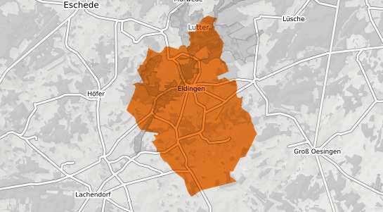 Mietspiegelkarte Eldingen