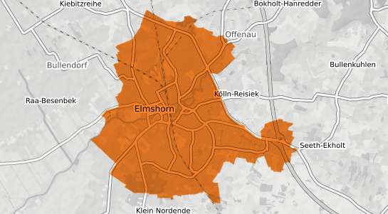 Mietspiegelkarte Elmshorn