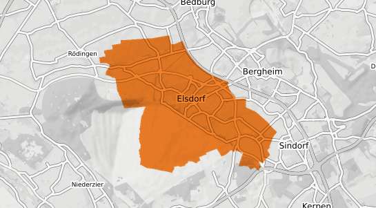 Mietspiegelkarte Elsdorf b. Koethen, Anhalt