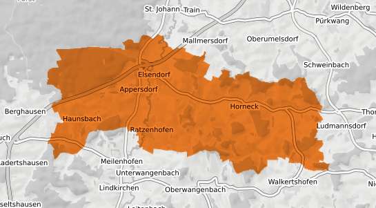 Mietspiegelkarte Elsendorf i.d. Hallertau