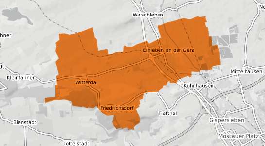 Mietspiegelkarte Elxleben b. Arnstadt