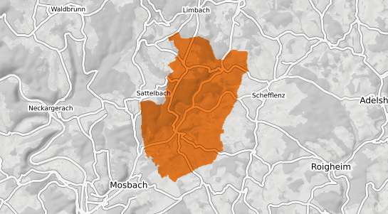 Mietspiegelkarte Elztal