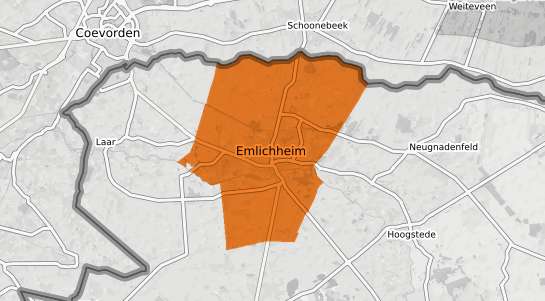 Mietspiegelkarte Emlichheim