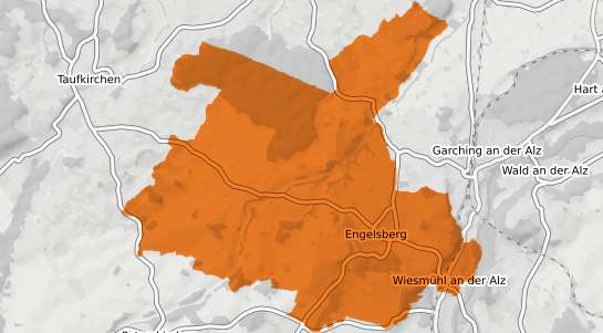 Mietspiegelkarte Engelsberg Oberbayern