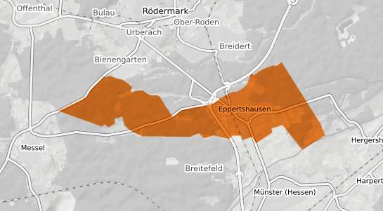 Mietspiegelkarte Eppertshausen