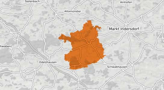 Mietspiegelkarte Erdweg