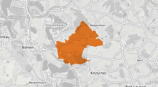 Mietspiegelkarte Espenhain