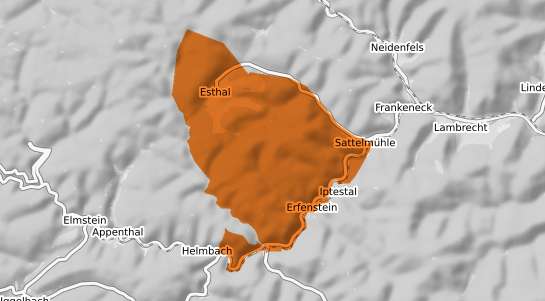 Mietspiegelkarte Esthal