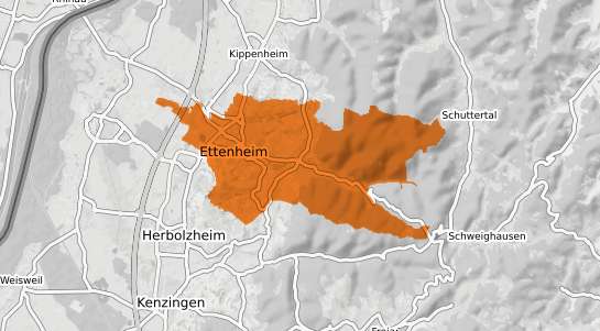 Mietspiegelkarte Ettenheim