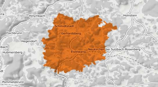 Mietspiegelkarte Etzelwang