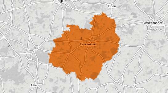 Mietspiegelkarte Everswinkel