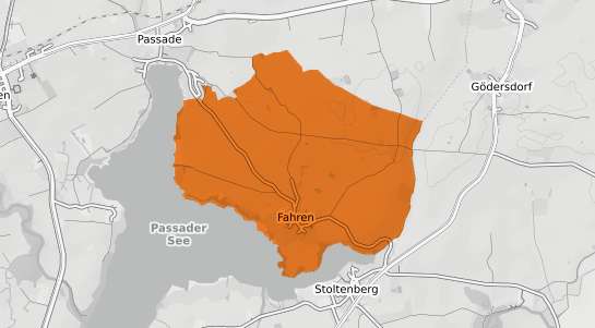 Mietspiegelkarte Fahren b. Wismar, Mecklenburg