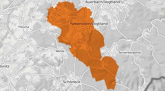Mietspiegelkarte Falkenstein Pfalz