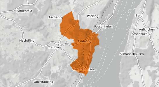 Mietspiegelkarte Feldafing