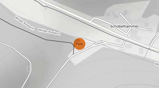 Mietspiegelkarte Fels Oberfranken