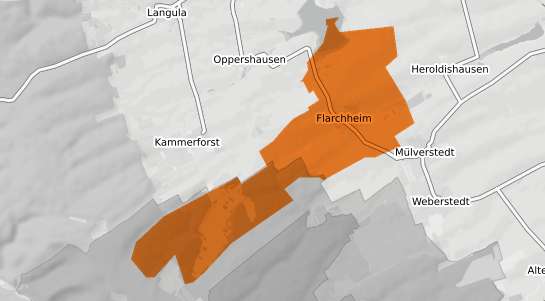 Mietspiegelkarte Flarchheim