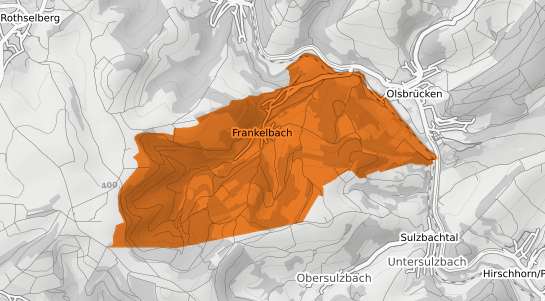 Mietspiegelkarte Frankelbach