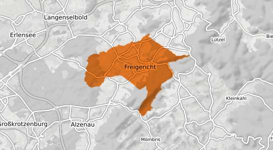 Mietspiegelkarte Freigericht