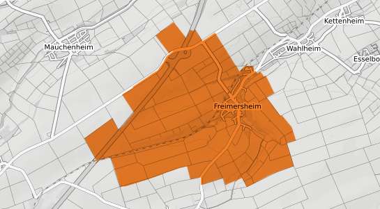 Mietspiegelkarte Freimersheim Rheinhessen