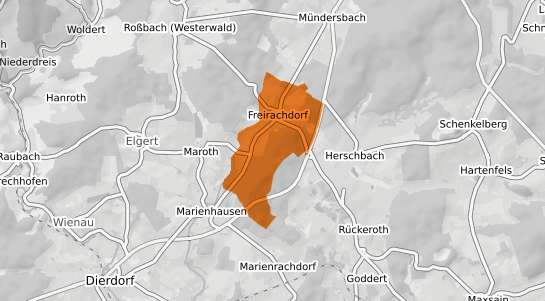 Mietspiegelkarte Freirachdorf