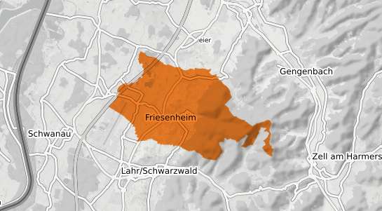 Mietspiegelkarte Friesenheim Rheinhessen