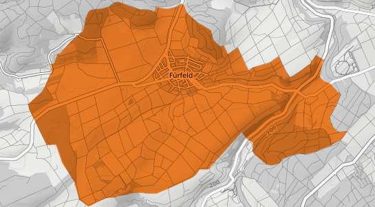 Mietspiegelkarte Fuerfeld Kr. Bad Kreuznach
