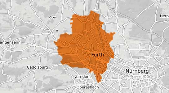 Mietspiegelkarte Fürth Kr. Landshut