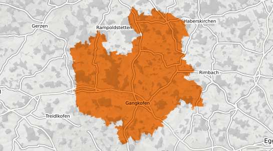 Mietspiegelkarte Gangkofen