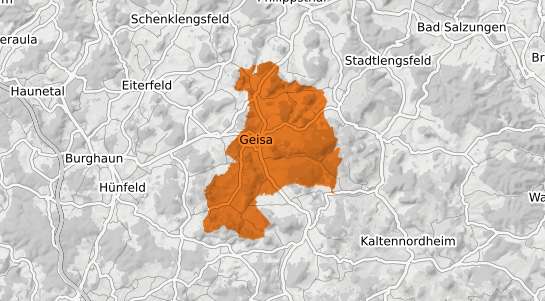 Mietspiegelkarte Geisa