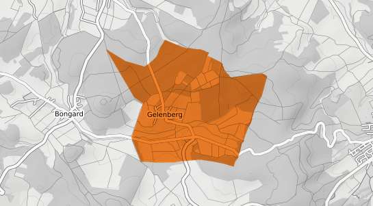 Mietspiegelkarte Gelenberg