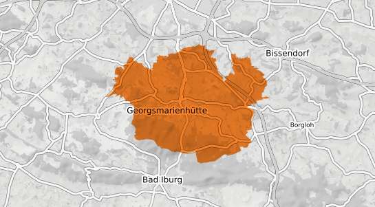 Mietspiegelkarte Georgsmarienhütte