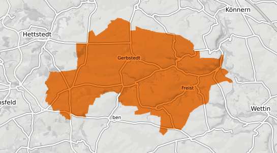 Mietspiegelkarte Gerbstedt