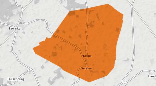 Mietspiegelkarte Gersten