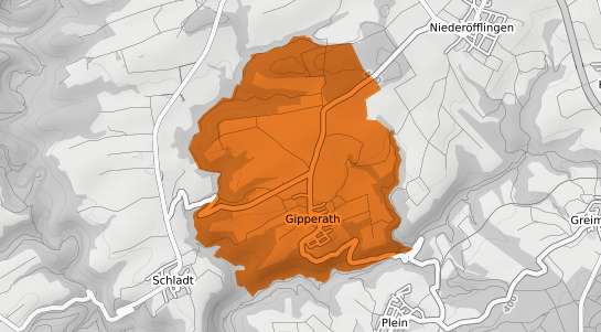 Mietspiegelkarte Gipperath