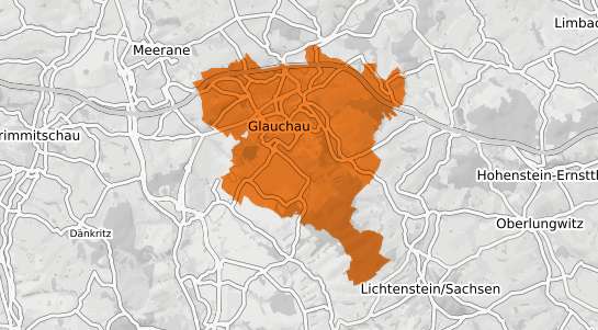 Mietspiegelkarte Glauchau