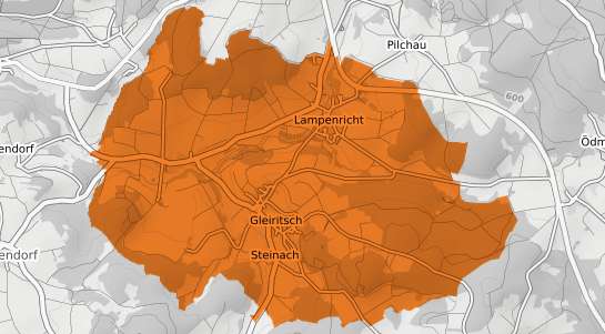 Mietspiegelkarte Gleiritsch
