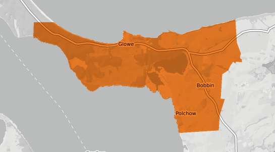 Mietspiegelkarte Glowe Ruegen