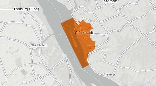 Mietspiegelkarte Glueckstadt