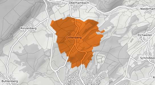 Mietspiegelkarte Gollenberg b. Rhinow